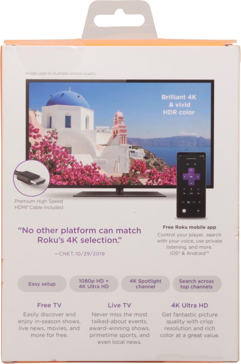 slide 5 of 9, Roku HD/4K/HDR Premiere Streaming Player 1 ea, 1 ct