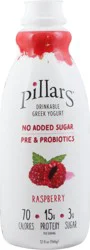 Pillars Raspberry Drinkable Greek Yogurt 32 fl oz Bottle
