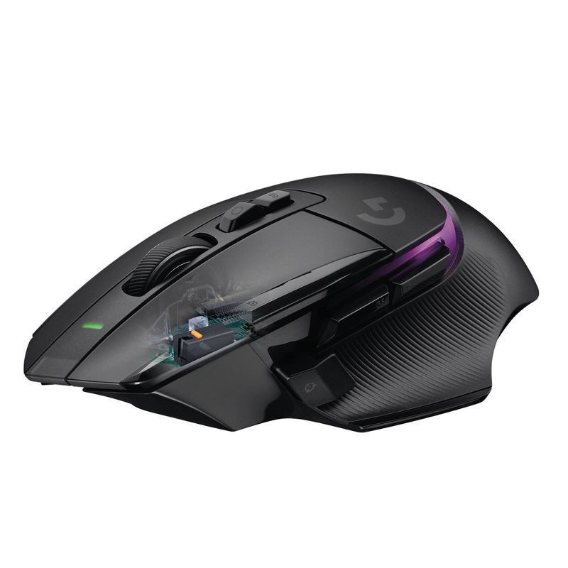 slide 5 of 9, Logitech G502 X Plus Wireless Gaming Mouse - Black, 1 ct