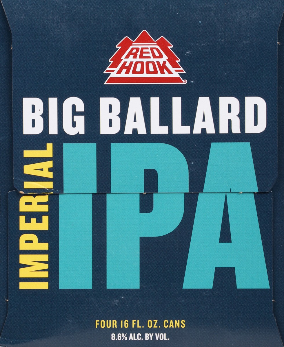 slide 3 of 9, Redhook Brewery Redhook Big Ballard Imperial IPA, 16oz. Can 4 pack, 4 ct; 16 fl oz