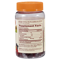 slide 5 of 9, Sundown Naturals B12 500 Mg Raspberry Mixed Berry Orange Flavored Gummies, 50 ct