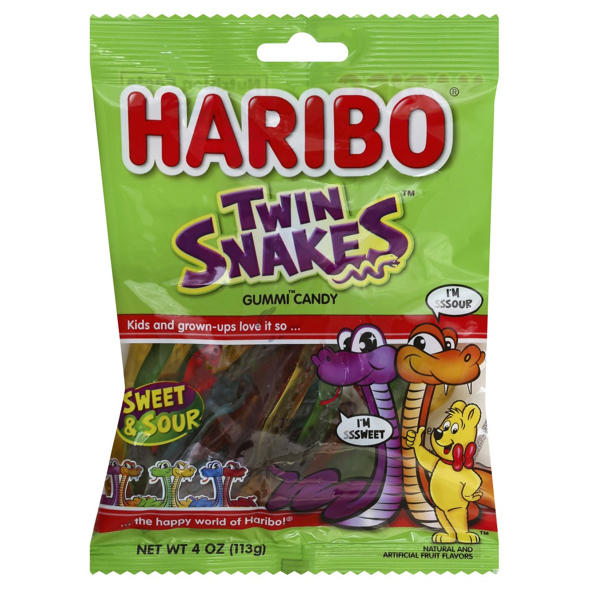 slide 4 of 4, Haribo Gummi Candy 4 oz, 4 oz