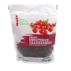 Weis Fresh from the Field Wq Dried Cranberries