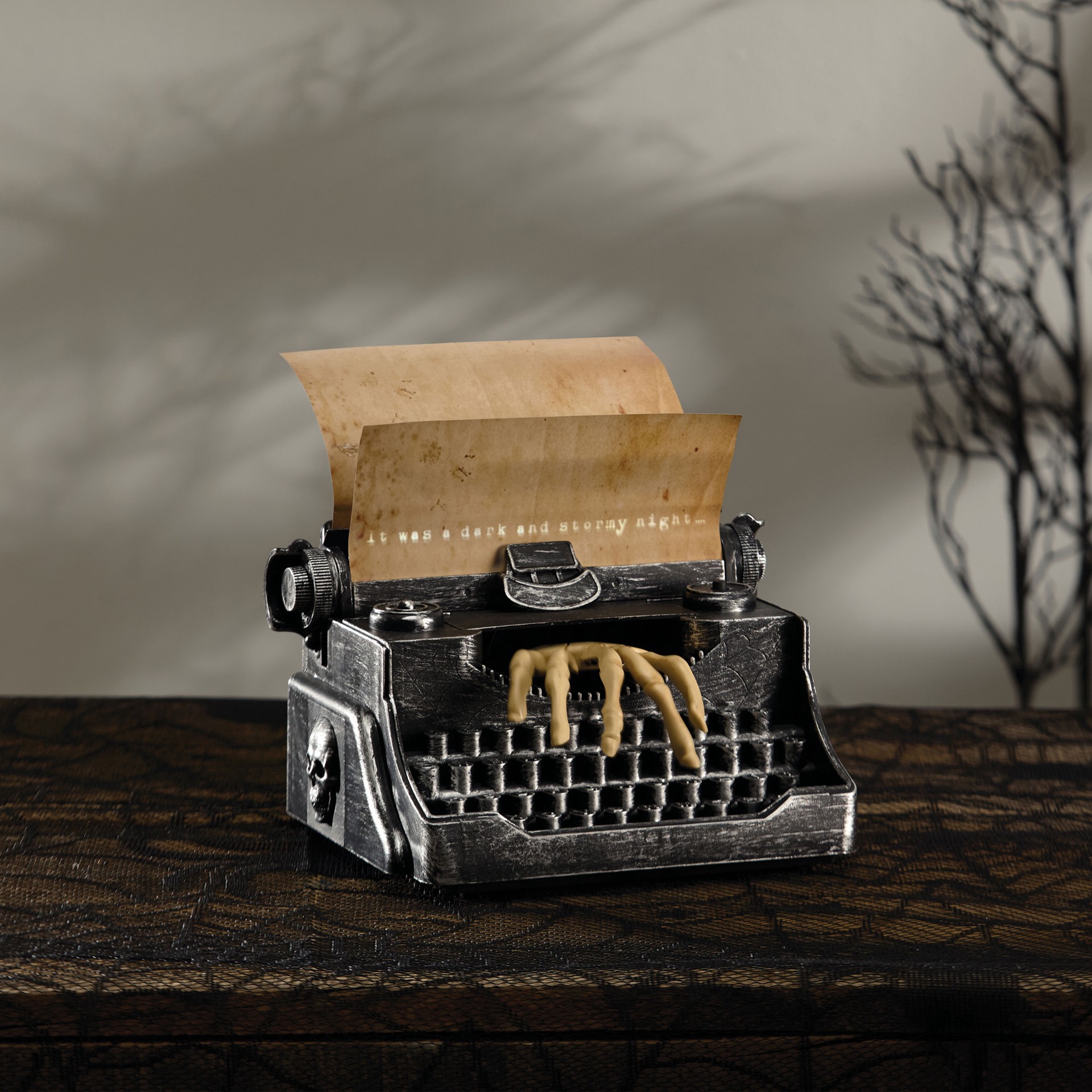 slide 3 of 4, 9" Animated Typewriter By Ashland, 9 in