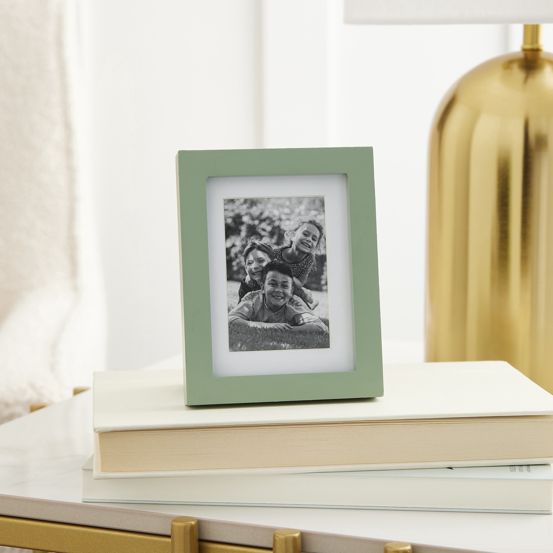 slide 3 of 4, Mini Frame With Mat By Studio Decor, 3.66 in x 4.61 in x 0.67 in