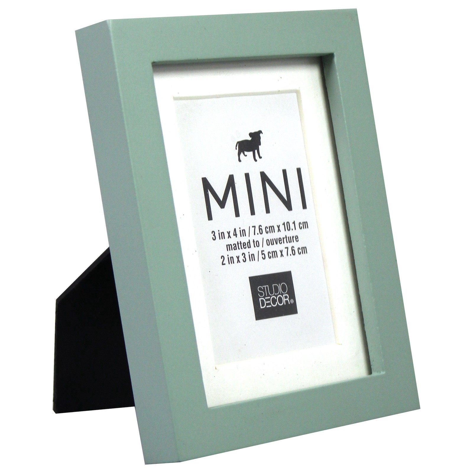 slide 2 of 4, Mini Frame With Mat By Studio Decor, 3.66 in x 4.61 in x 0.67 in