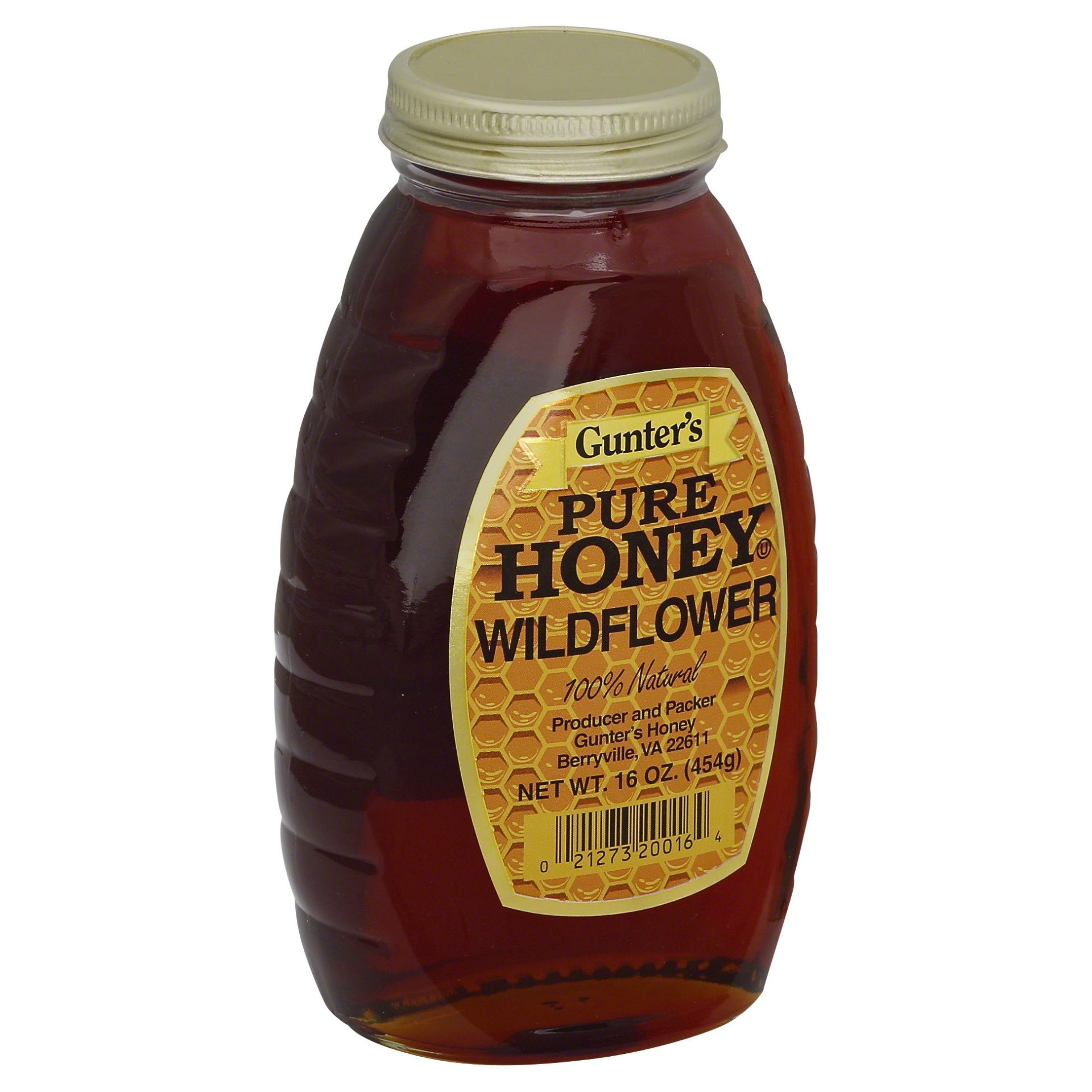 slide 1 of 2, Gunter's Honey Wildflower, 16 oz