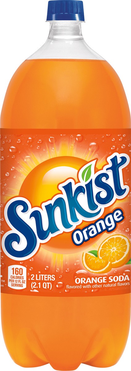 slide 9 of 12, Sunkist Orange Soda- 2.10 qt, 2.10 qt