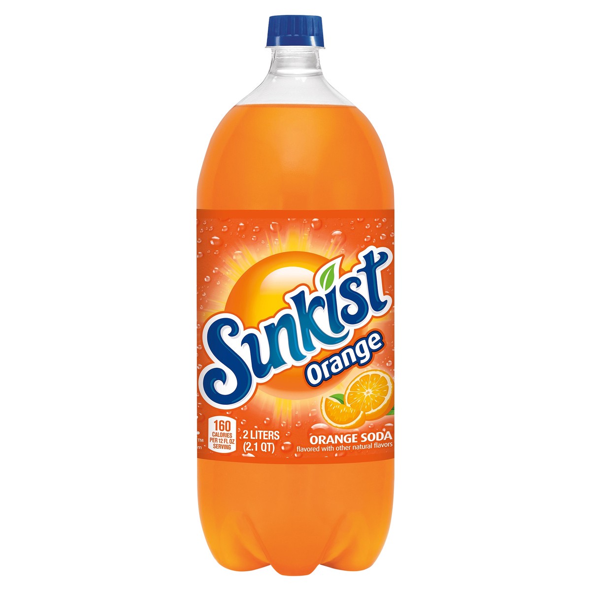 slide 4 of 12, Sunkist Orange Soda- 2.10 qt, 2.10 qt