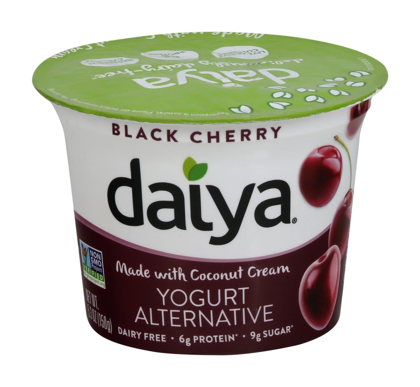 slide 1 of 5, Daiya Yogurt Greek Black Cherry, 5.3 oz