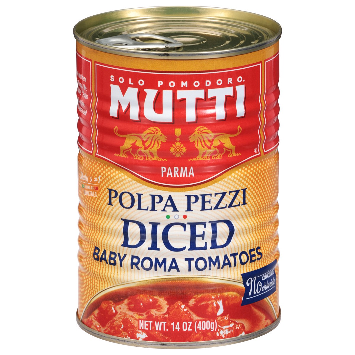slide 1 of 11, Mutti Diced Baby Roma Tomatoes 14 oz, 