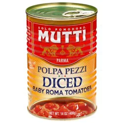 Mutti Diced Baby Roma Tomatoes 14 oz