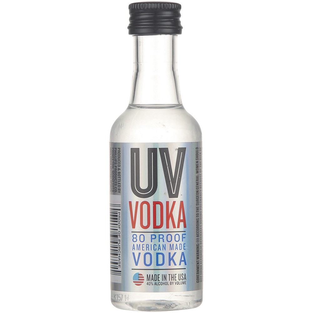 slide 1 of 1, UV Vodka UV Green Apple Vodka, 50 ml