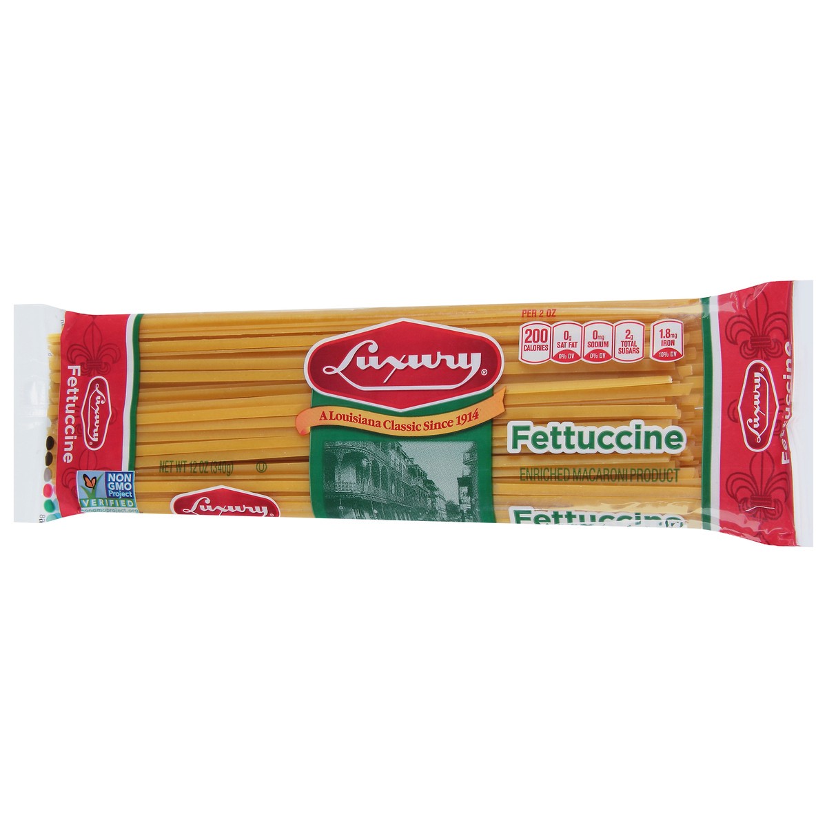 slide 2 of 9, Luxury Fettuccine 12 oz, 12 oz