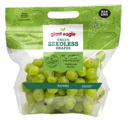 Giant Eagle Green Seedless Grapes