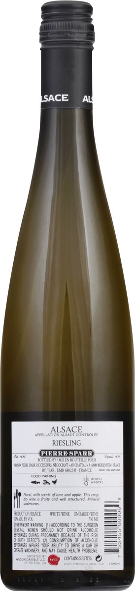 slide 5 of 7, Alsace Pierre Sparr Riesling 750 ml Bottle, 750 ml