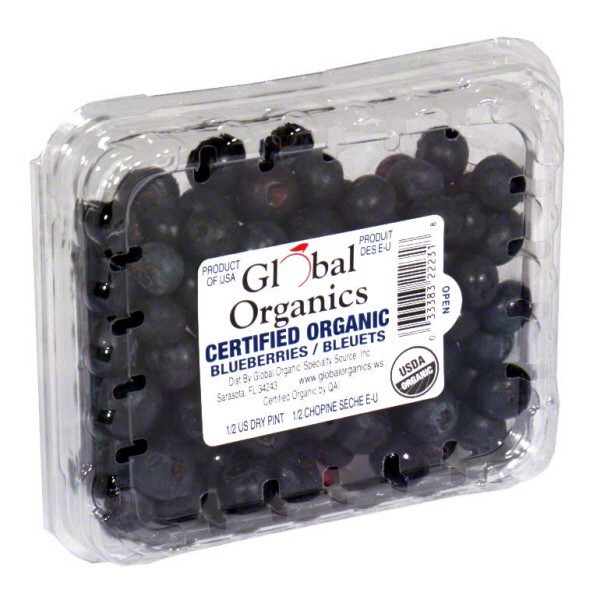 slide 1 of 1, Stoneridge Orchards Organic Blueberries, 1 ct