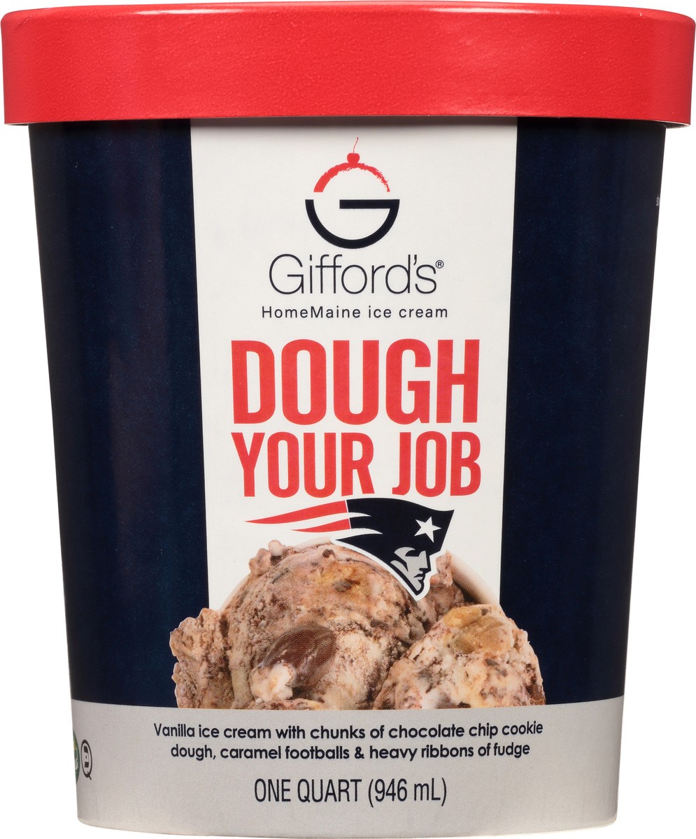 slide 4 of 9, Gifford's Dough Your Job Ice Cream 1 qt Cup\Tub, 1 qt