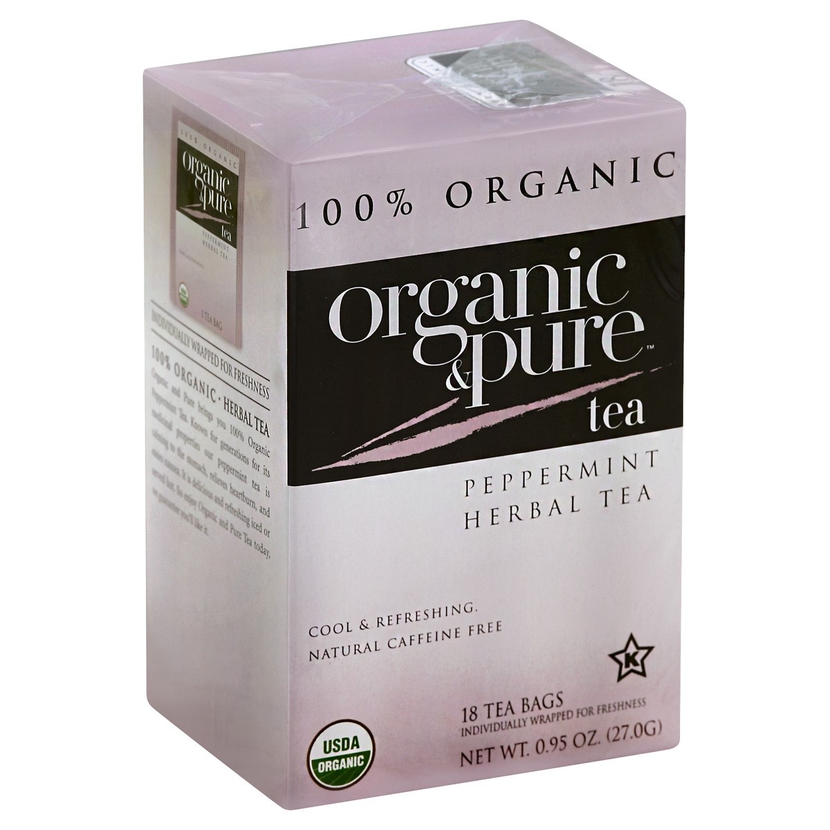 slide 2 of 5, Organic & Pure Herbal Tea 18 ea, 18 ct