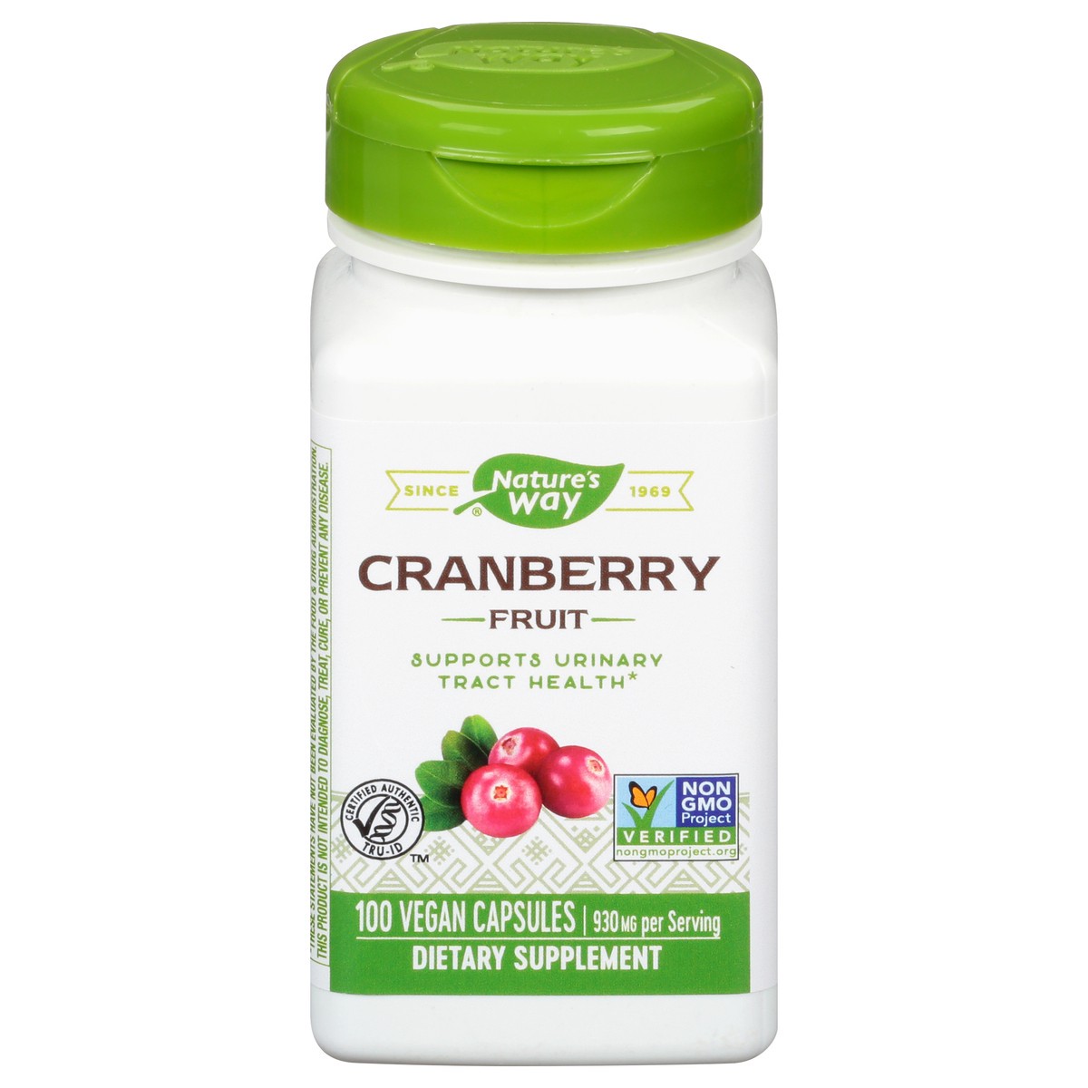 slide 4 of 12, Nature's Way Capsules 930 mg Cranberry Fruit 100 ea, 100 ct