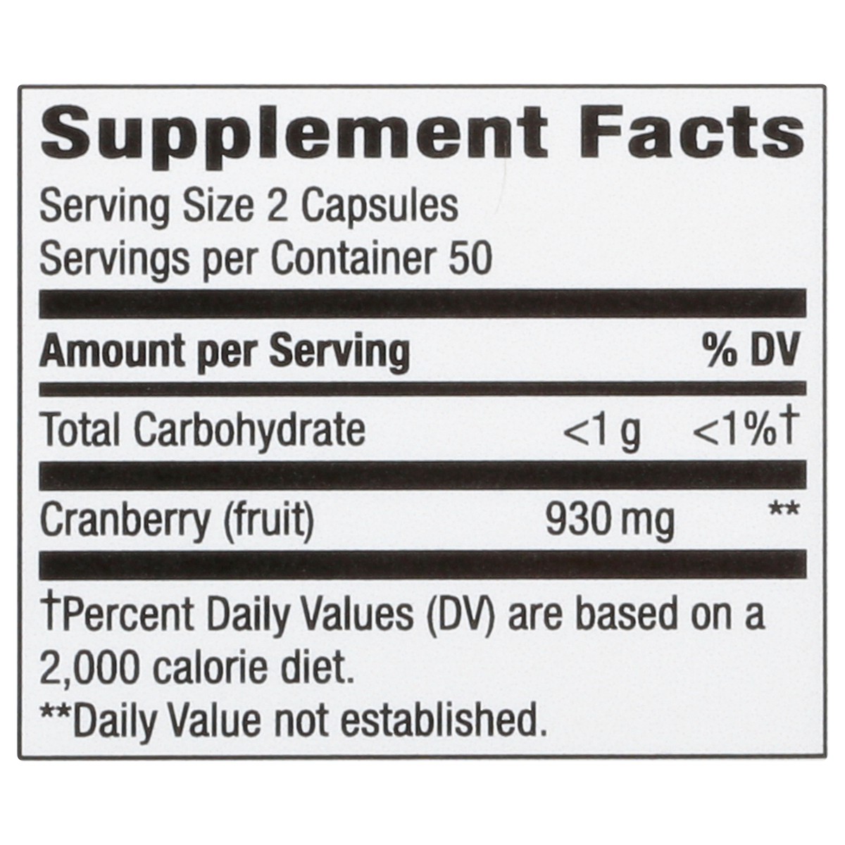 slide 10 of 12, Nature's Way Capsules 930 mg Cranberry Fruit 100 ea, 100 ct