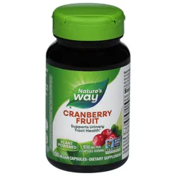 Nature's Way 930 mg Cranberry Fruit 100 Vegan Capsules