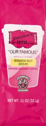 Marylou's Ground Gourmet Banana Nut Bread Coffee 11 oz