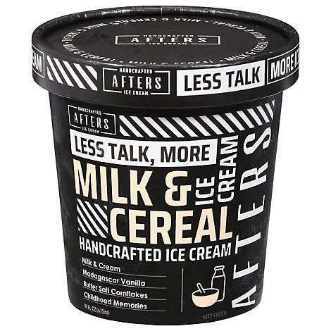 slide 1 of 1, Afters Ice Cream Ice Cream Milk & Cereal - 16 OZ, 16 oz