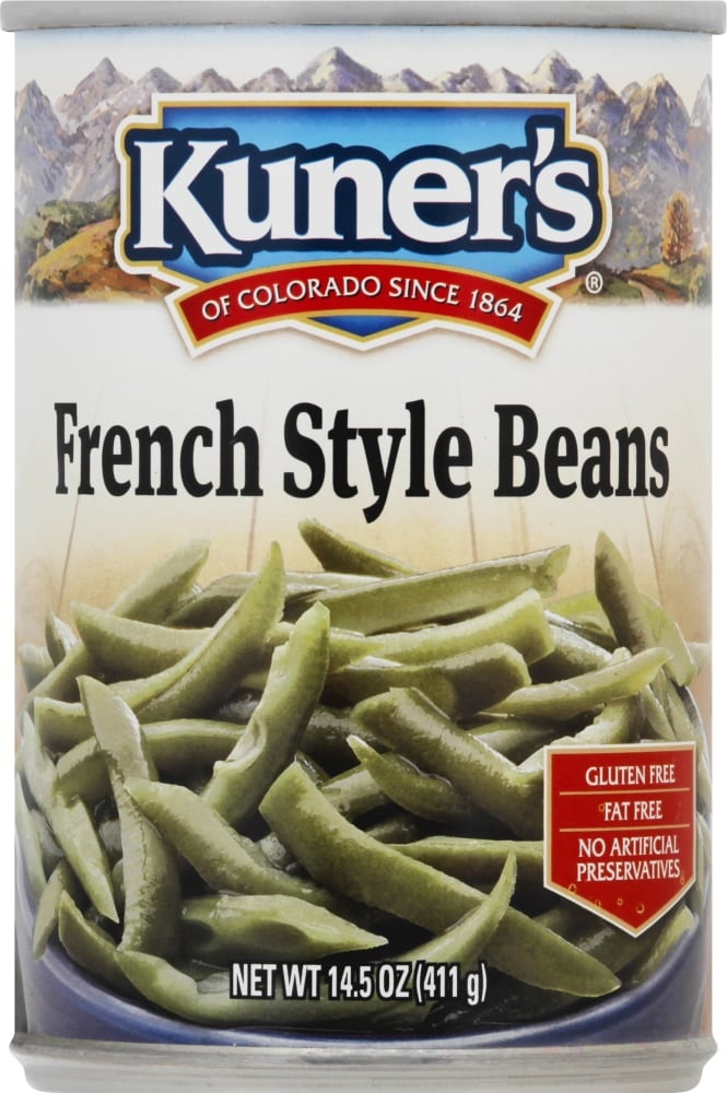 slide 1 of 1, Kuner's Premium Sliced French Style Beans, 14.75 oz