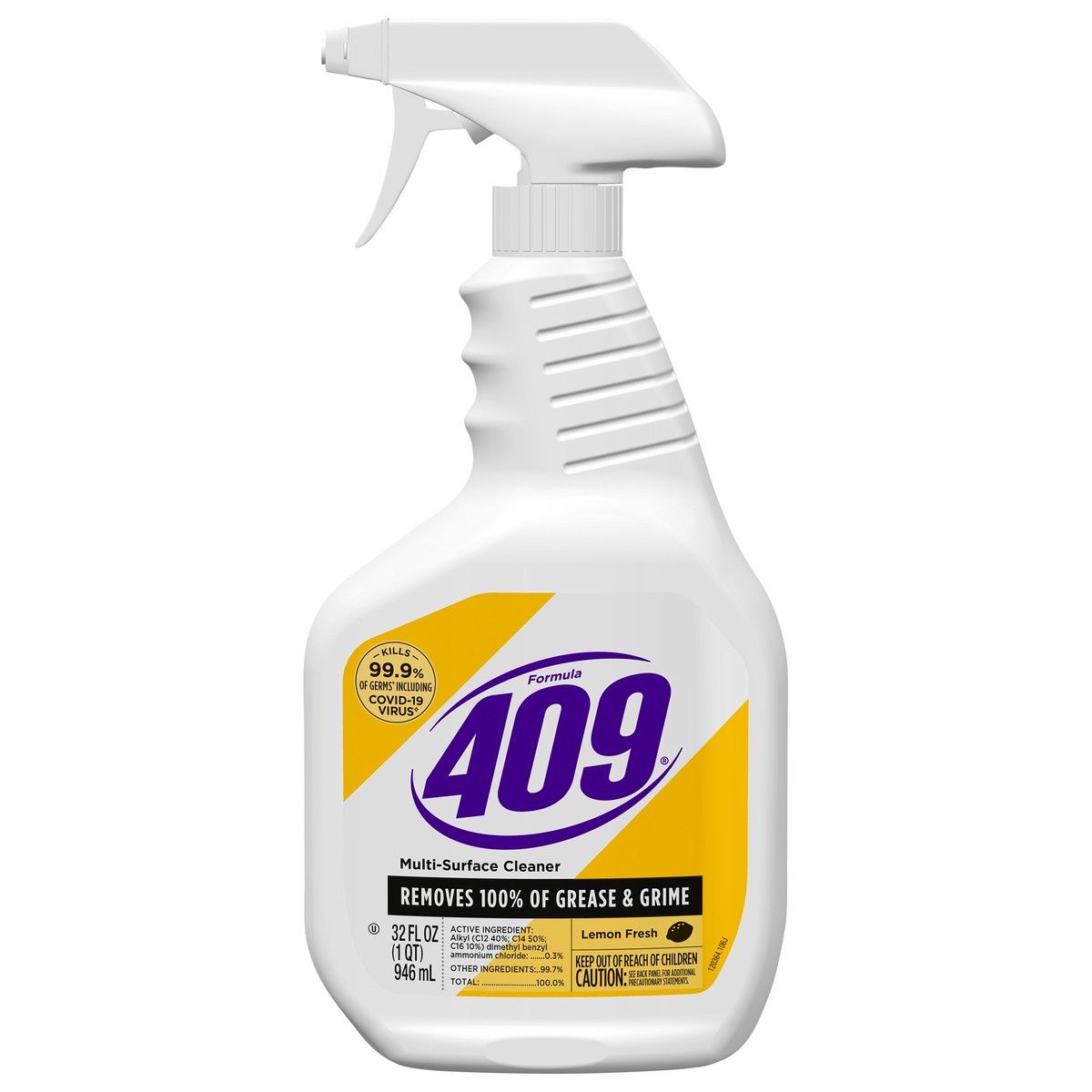 slide 1 of 62, Formula 409 Lemon Fresh Multi-Surface Cleaner 32 fl oz, 32 fl oz