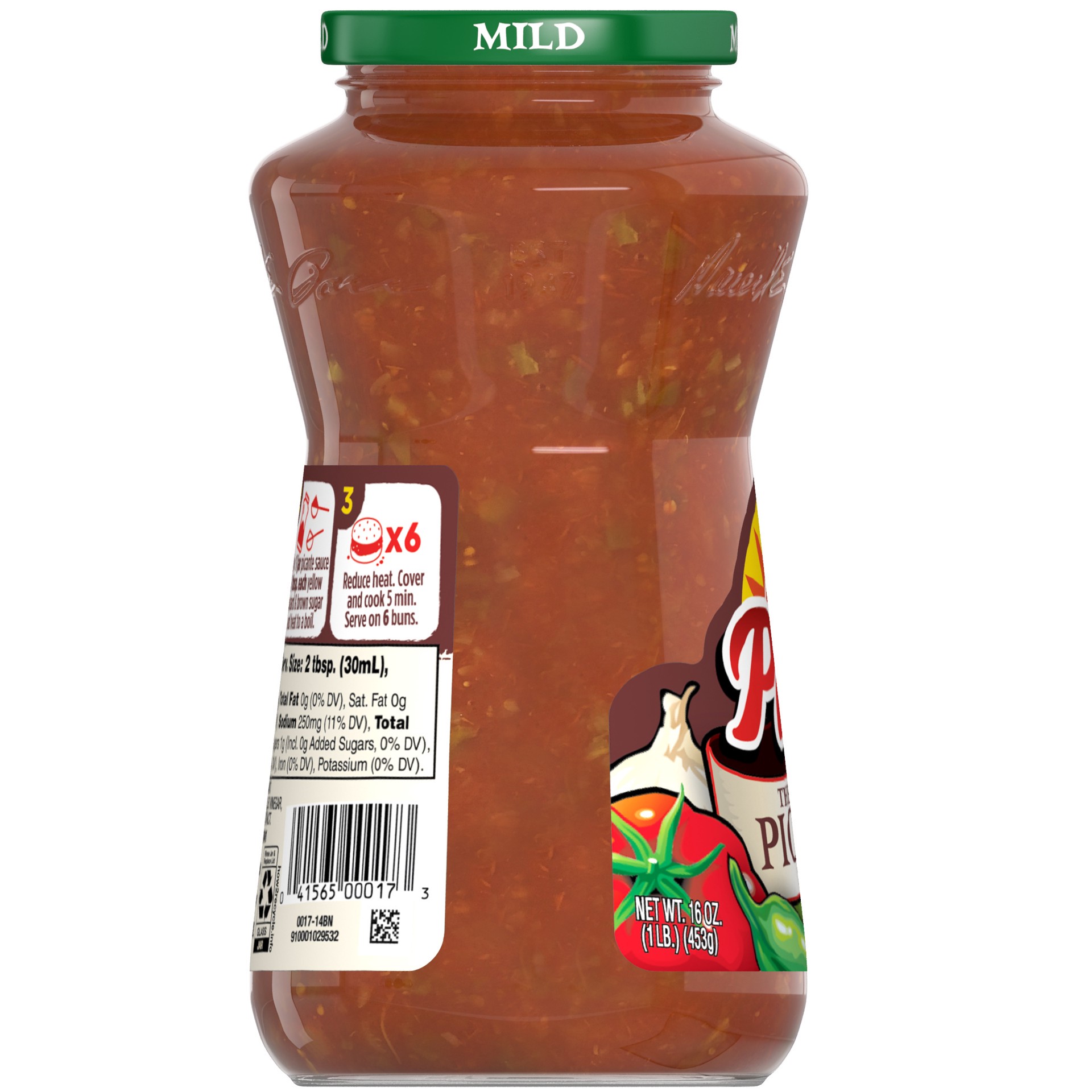 slide 2 of 5, Pace Mild Picante Sauce, 16 oz Jar, 16 oz