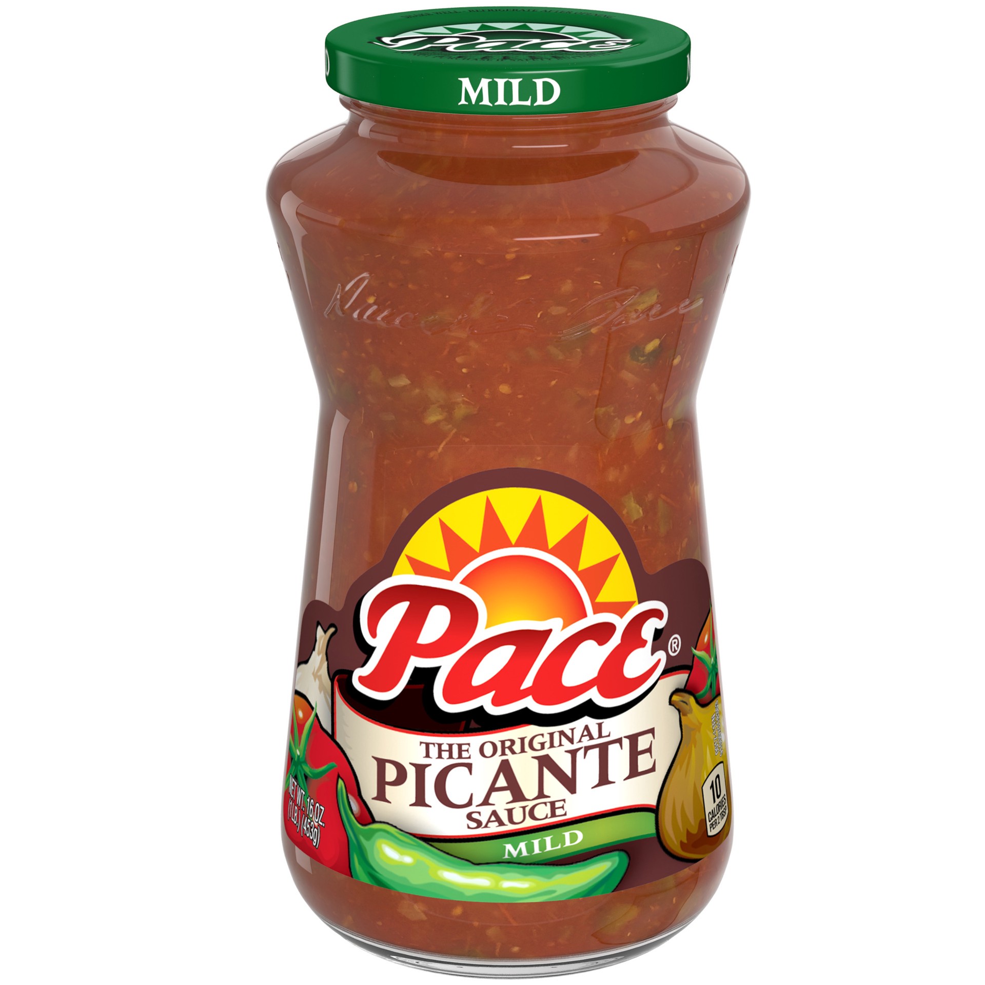 slide 1 of 5, Pace Mild Picante Sauce, 16 oz Jar, 16 oz