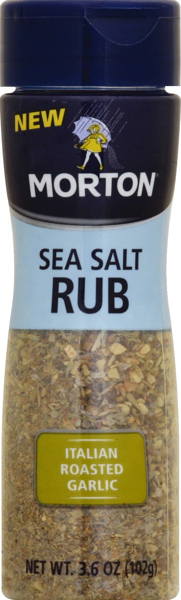 slide 1 of 3, Morton Sea Salt Rub 3.6 oz, 3.6 oz