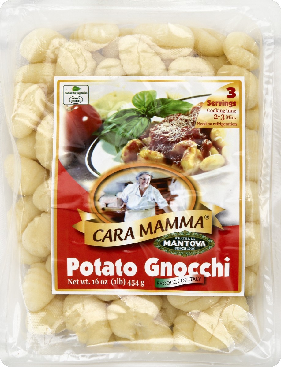 slide 5 of 5, Mantova Cara Mamma Potato Gnocchi, 16 oz