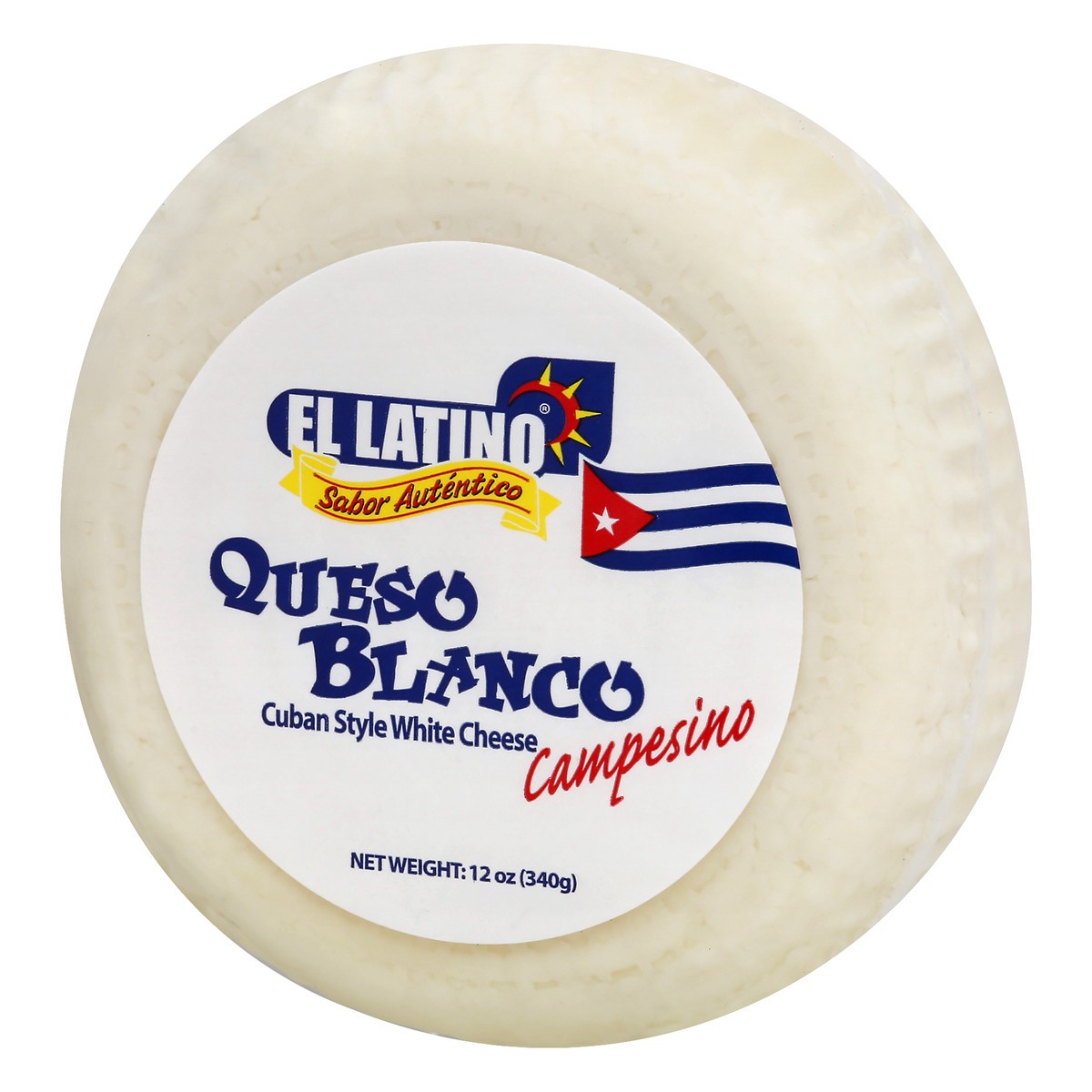 slide 9 of 12, El Latino Cuban Style White Cheese 12 oz, 12 oz