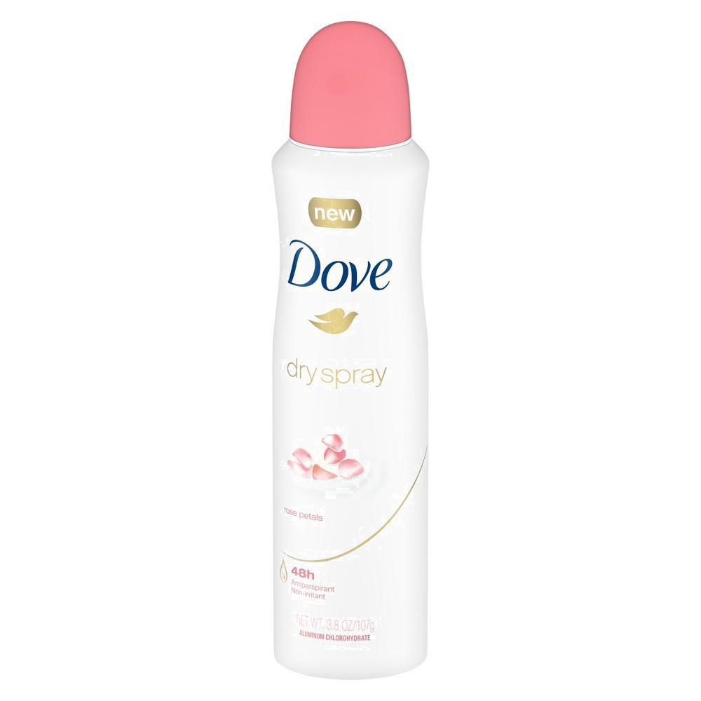slide 52 of 58, Dove Advanced Care Dry Spray Antiperspirant Deodorant Rose Petals, 3.8 oz