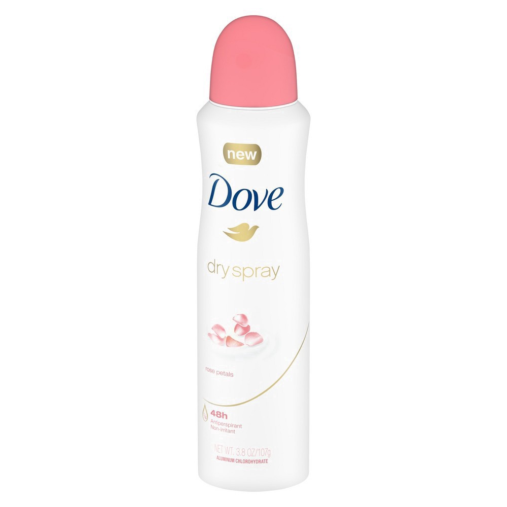 slide 21 of 58, Dove Advanced Care Dry Spray Antiperspirant Deodorant Rose Petals, 3.8 oz