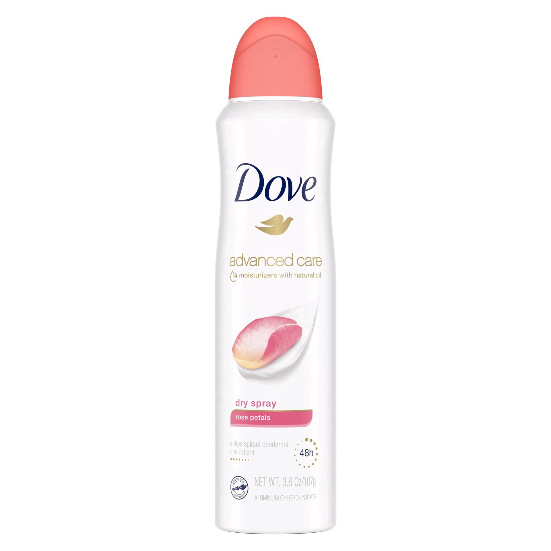 slide 8 of 58, Dove Advanced Care Antiperspirant Deodorant Spray Rose Petals, 3.8 oz, 3.8 oz