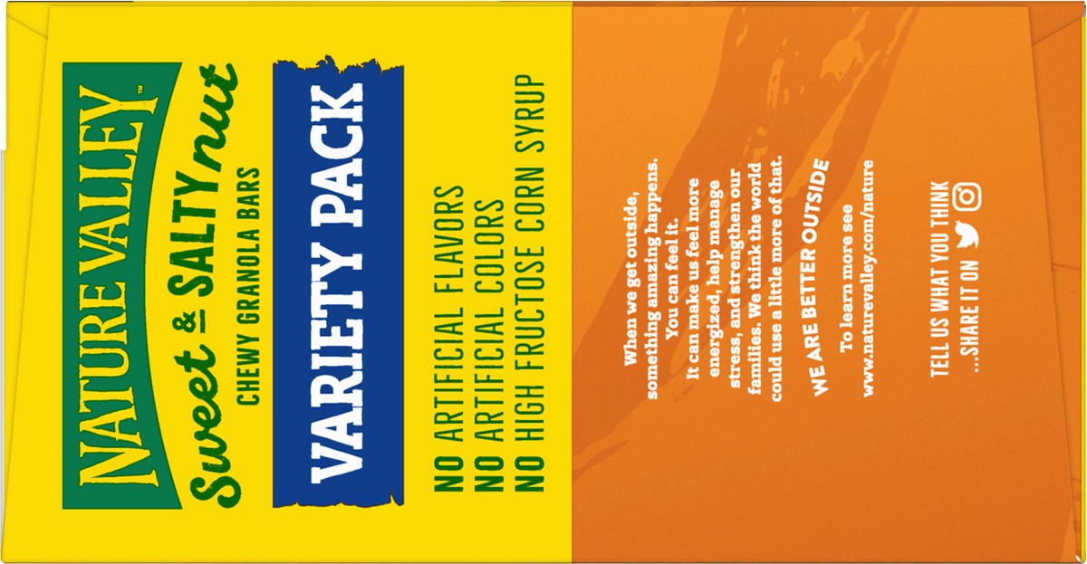slide 2 of 8, Nature Valley Granola Bars, Sweet and Salty Nut, Variety Pack, 24 Bars- 24 ct, 24 ct
