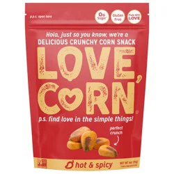 LOVE CORN Hot & Spicy 4oz