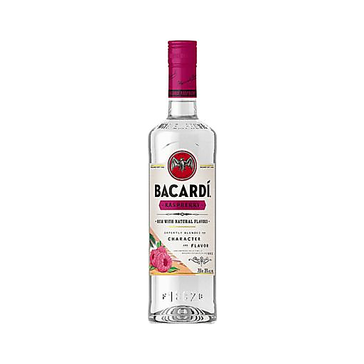 slide 1 of 1, Bacardi Raspberry Flavored Rum, 750 ml