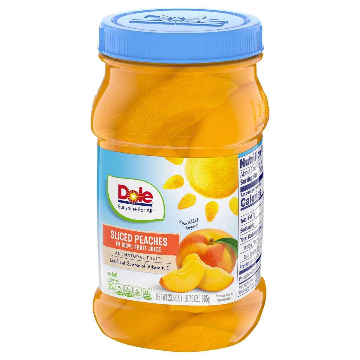 slide 9 of 9, Dole Peach Slices, 23.5 oz