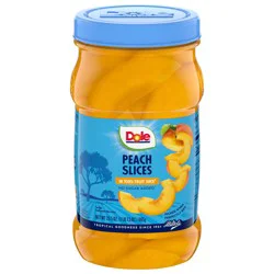 Dole Peach Slices, in 100% Fruit Juice