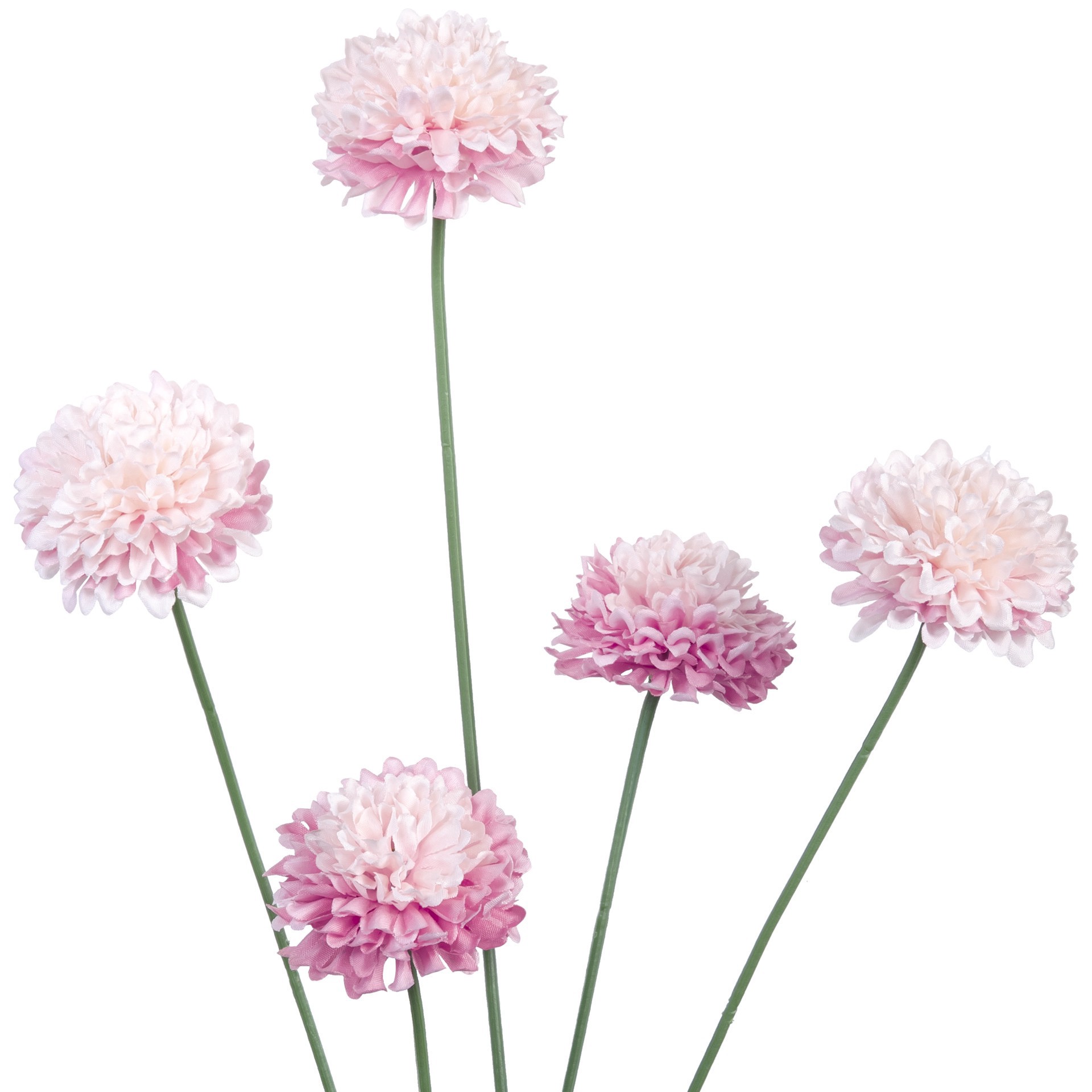 slide 2 of 3, 26" Pink Pom Pom Stem By Ashland, 26 in