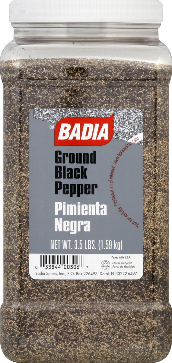slide 2 of 4, Badia Black Pepper - 64 oz, 64 oz