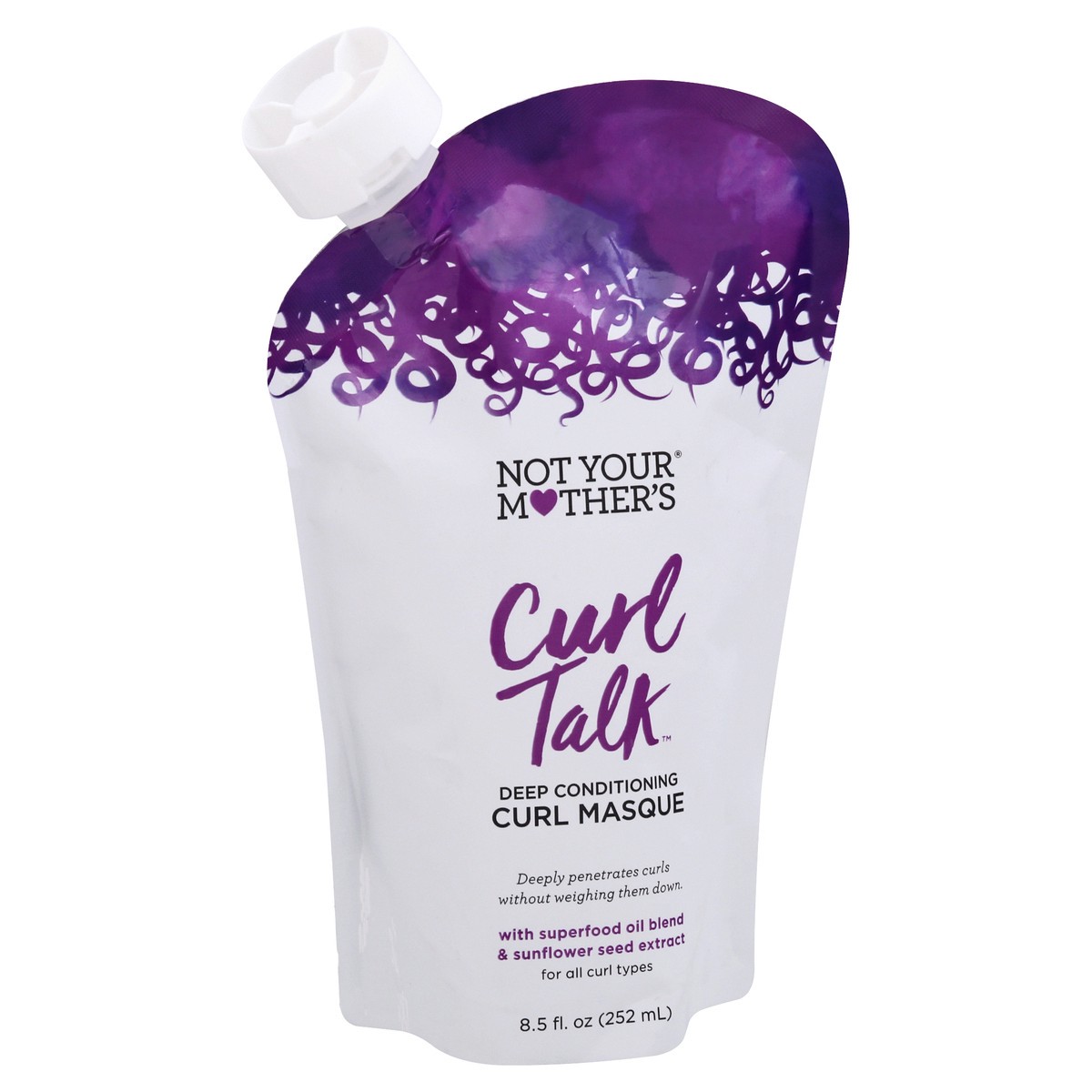 slide 2 of 9, Not Your Mother's Curl Talk Deep Conditioning Curl Masque 8.5 oz, 8.5 oz