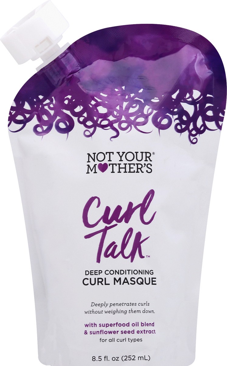 slide 3 of 9, Not Your Mother's Curl Talk Deep Conditioning Curl Masque 8.5 oz, 8.5 oz