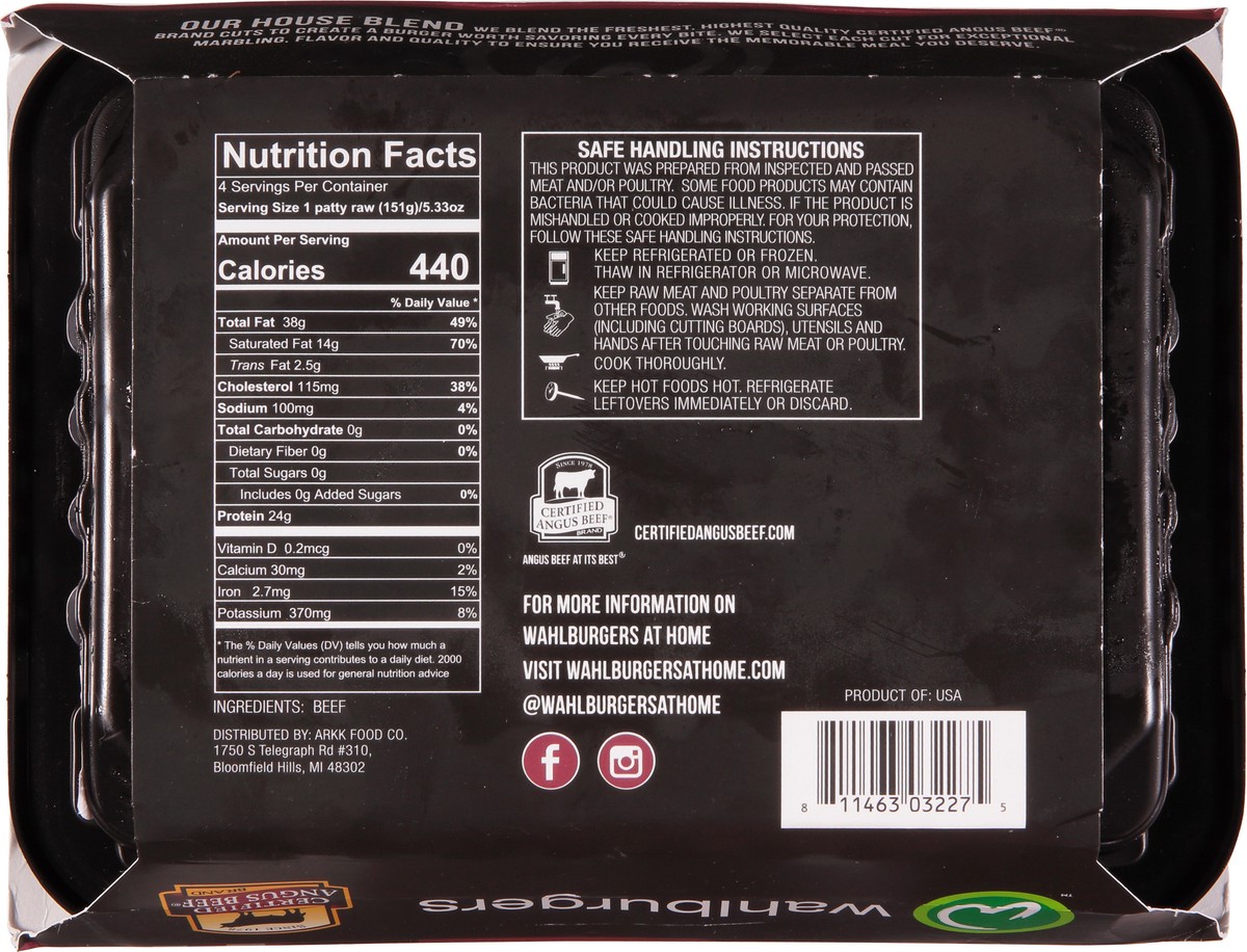 slide 4 of 9, Wahlburgers Certified Angus Beef House Blend, 1.33 lb