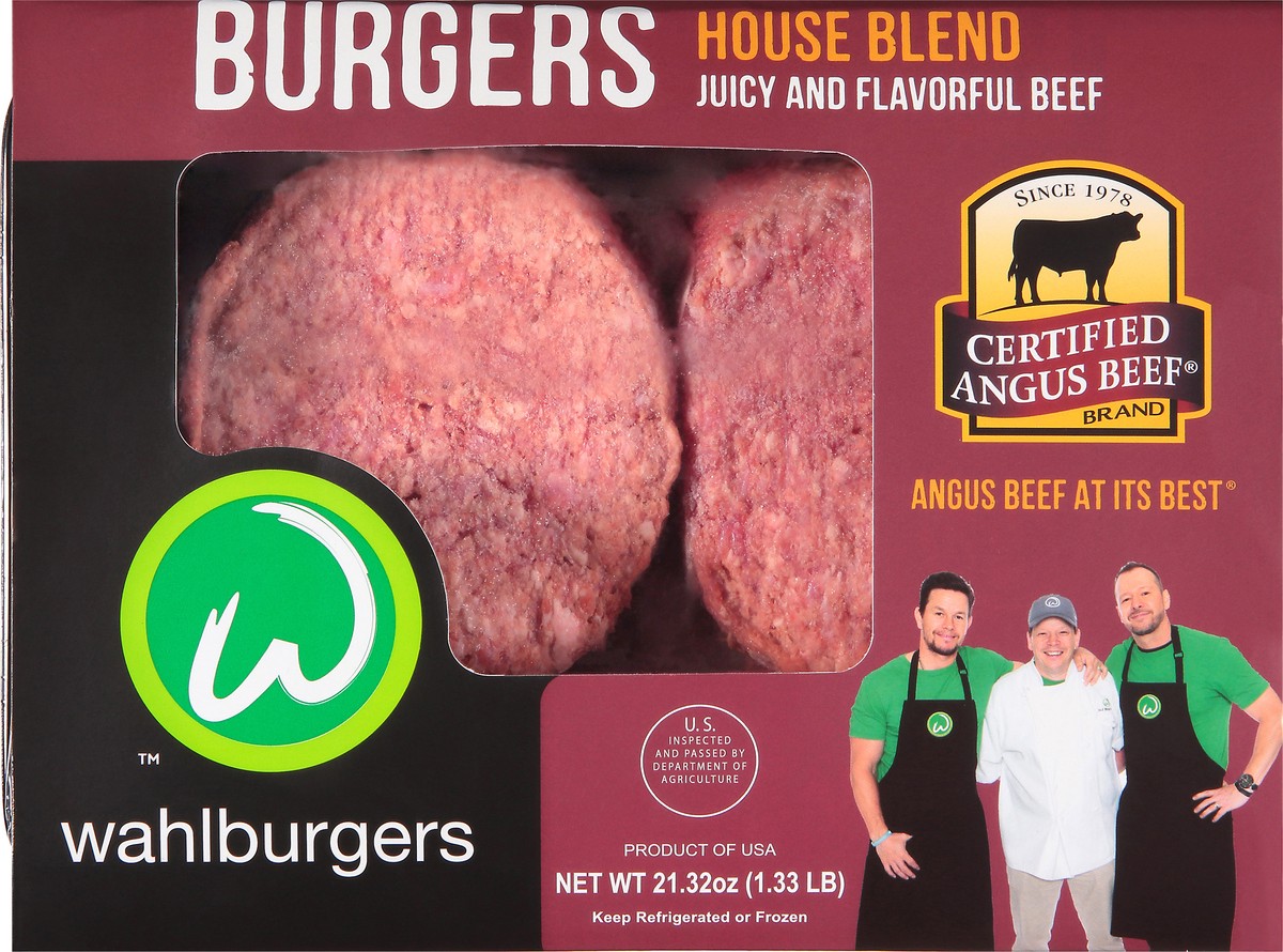 slide 6 of 9, Wahlburgers Certified Angus Beef House Blend, 1.33 lb