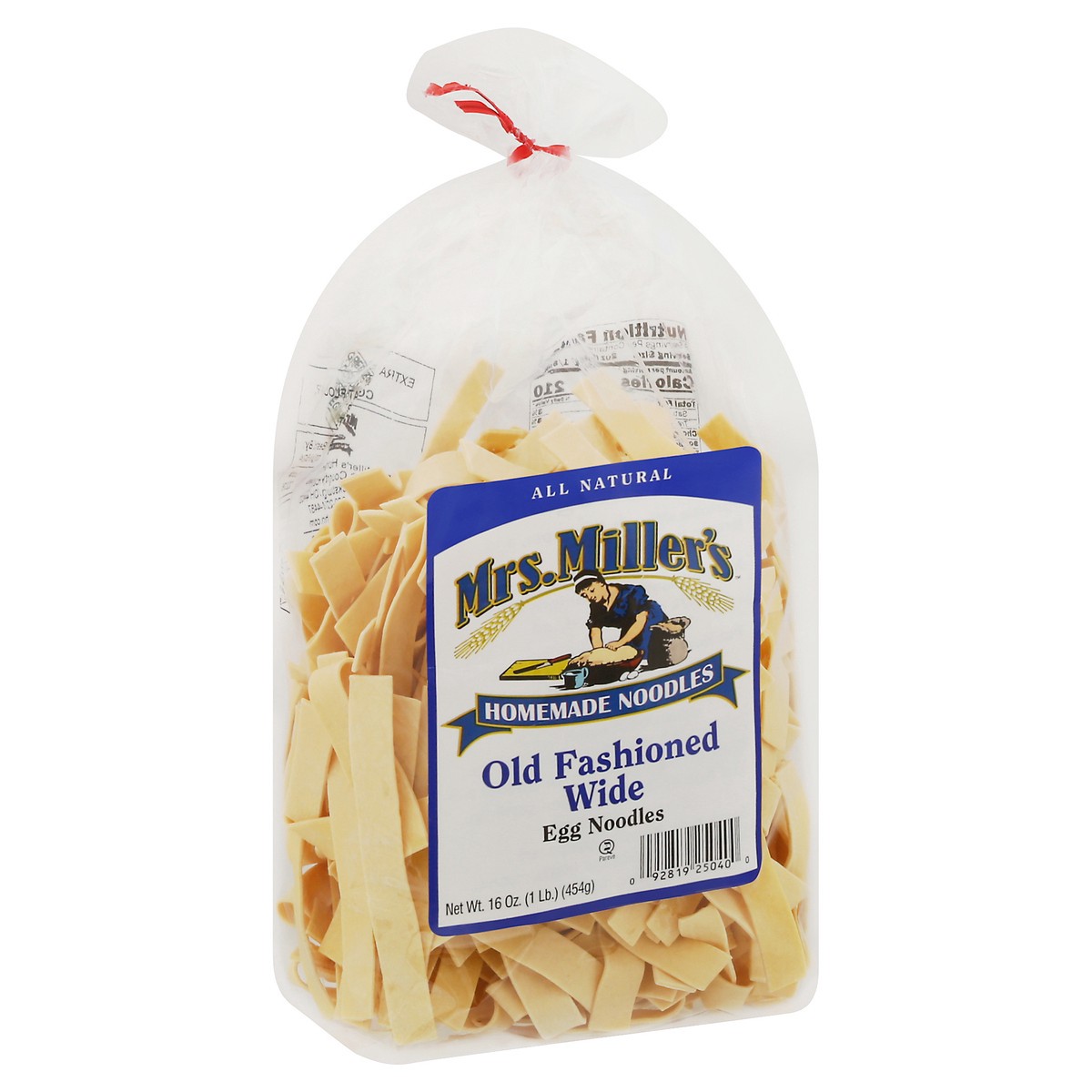 slide 7 of 9, Mrs. Miller's Wide Old Fashioned Egg Noodles 16 oz, 16 oz